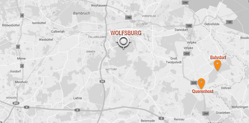 Immer schnell zum Ziel: Wolfsburg